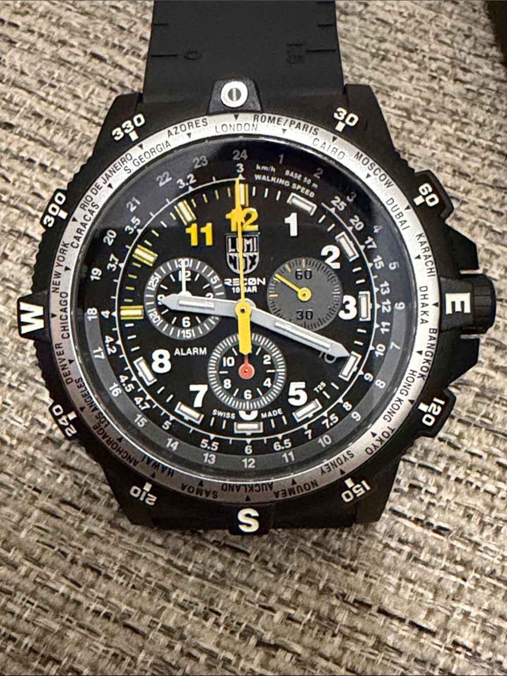 Luminox Recon Team leader Chronograph Swiss Watch 8840 series.